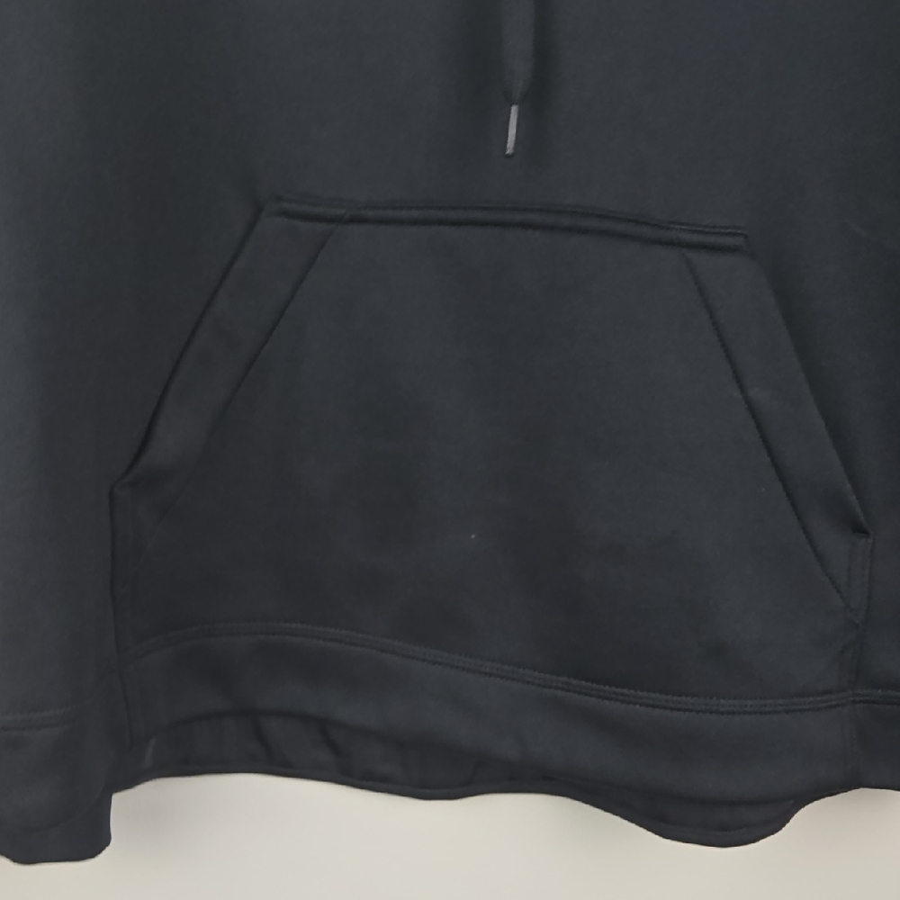 Adidas Womens Aeroready Pullover Hoodie Black White Logo Size Medium M - Picture 4 of 8
